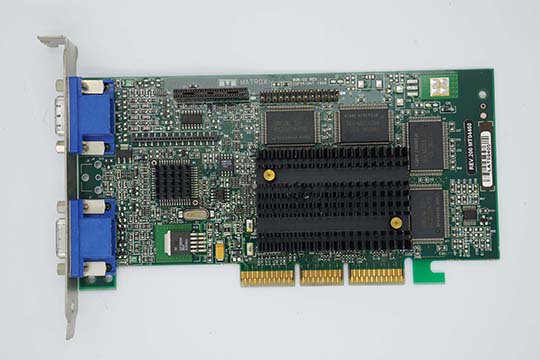 Matrox 迈创 G400 16MB显示卡G4+MDHA-16-OE5（MGA-G400A-E芯片）